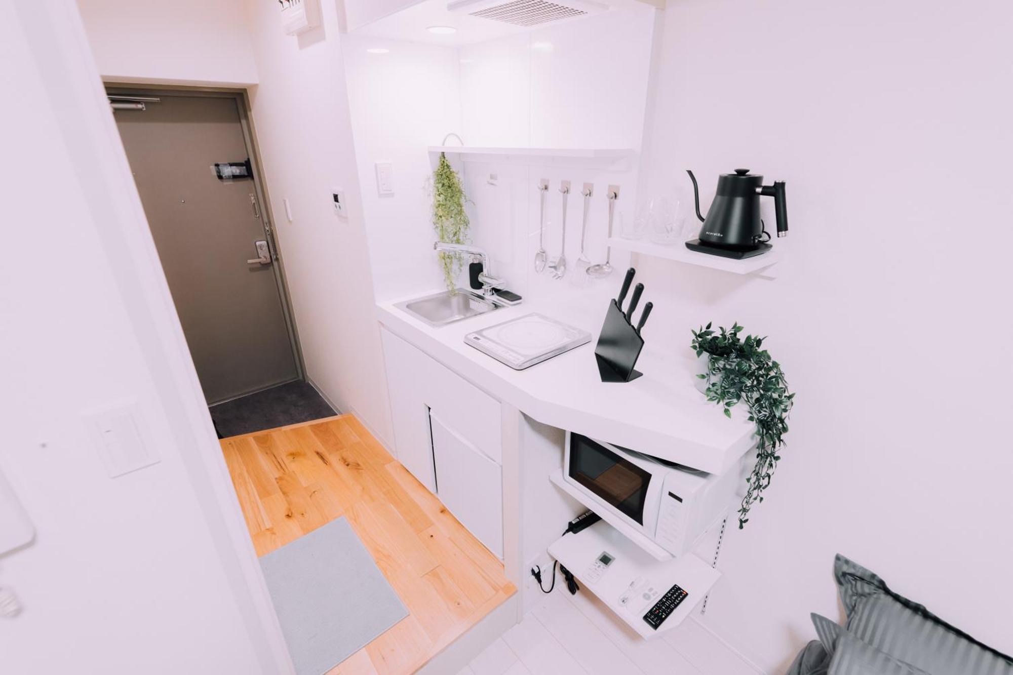 Minimalist Loft Namba Compact With A 24-hour Gym Ma303 Appartement Ōsaka