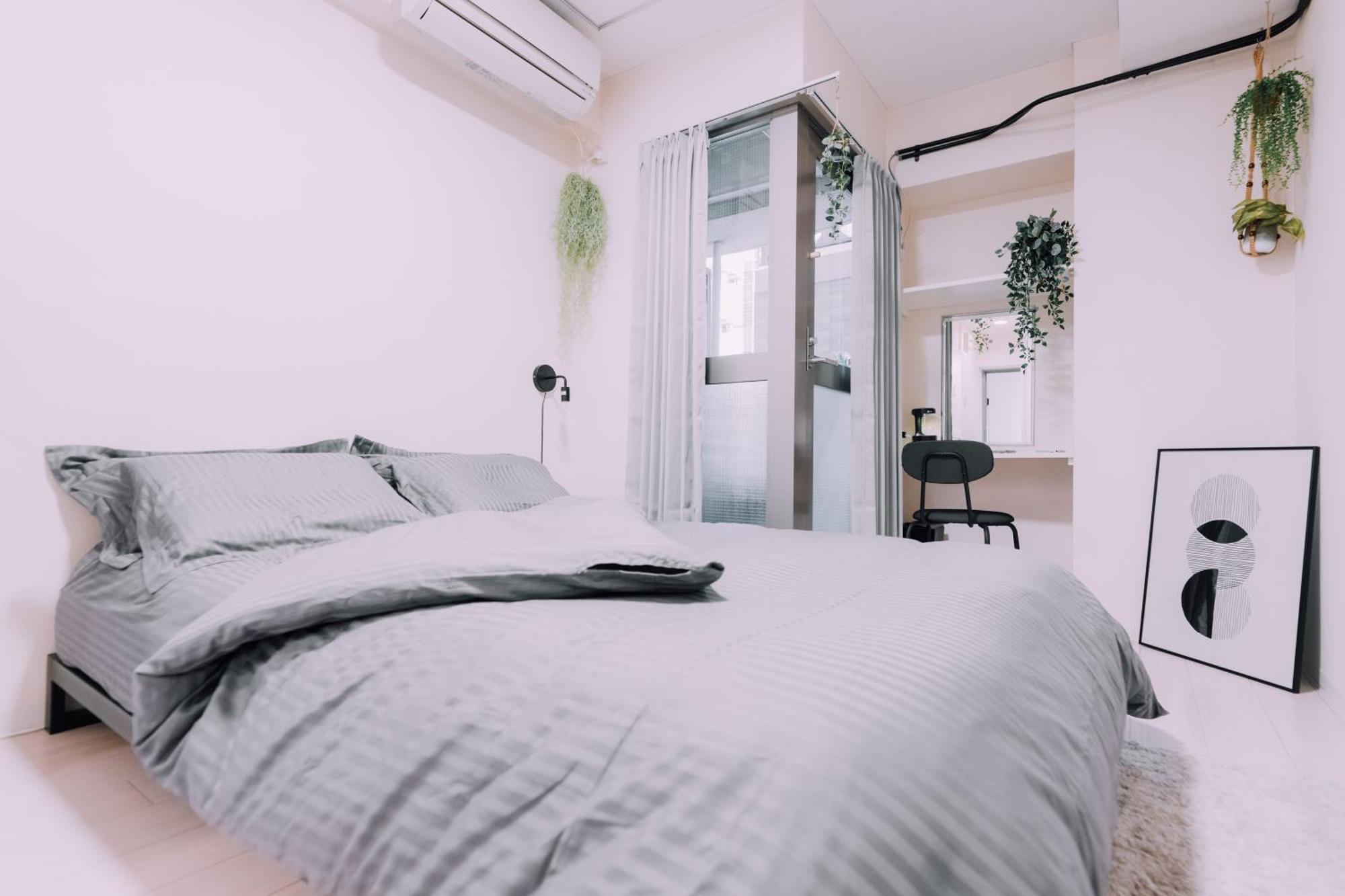 Appartement Minimalist Loft Namba Compact With A 24-hour Gym Ma303 *